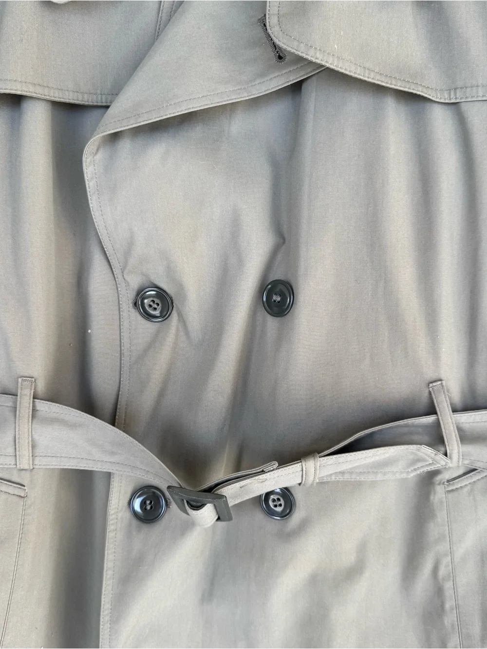 Vintage Marine Shop Trench Coat